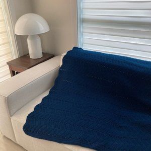 Crochet granny blanket